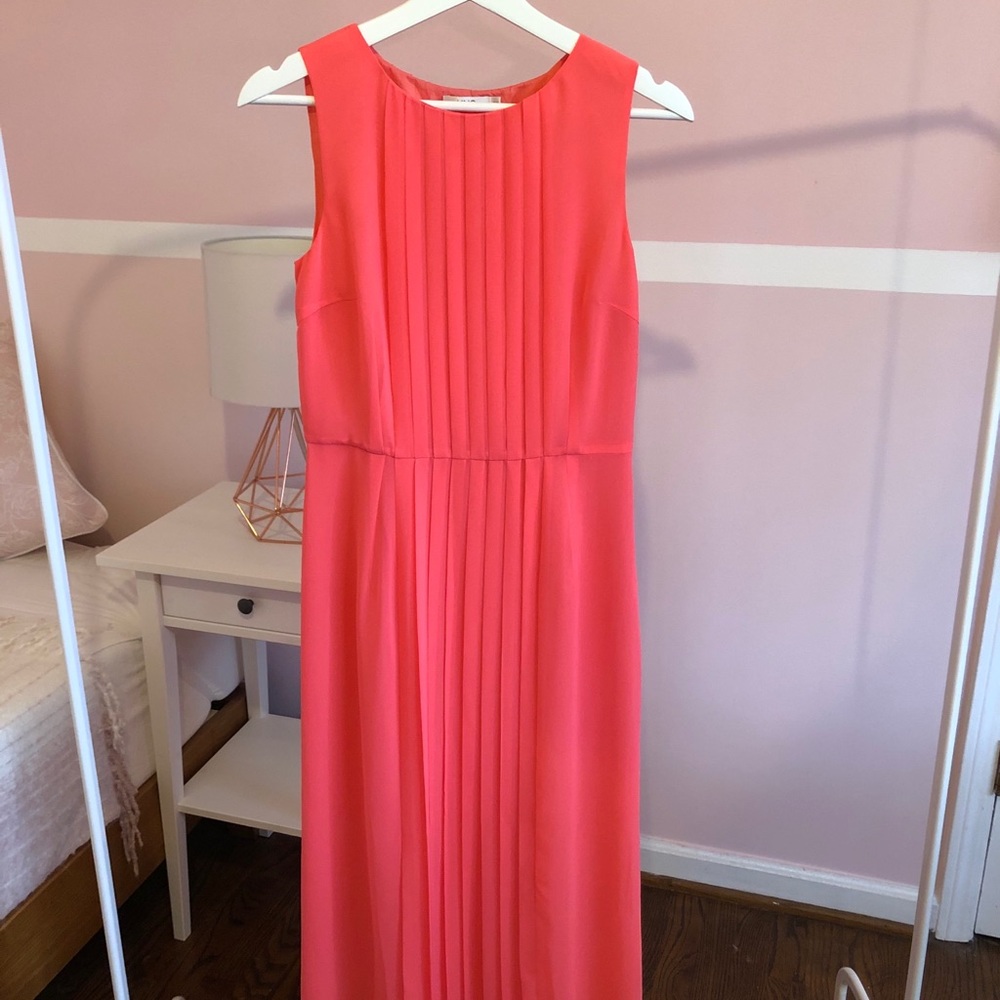Pink maxi dress